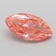 2.58 Ct. Fancy Vivid Pink Marquise Lab Grown Diamond