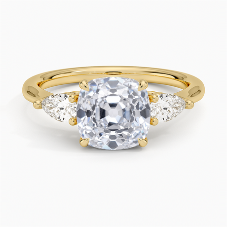 Opera Diamond Three Stone Engagement Ring