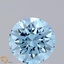 2.12 Ct. Fancy Vivid Blue Round Lab Grown Diamond