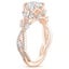14K Rose Gold Luxe Secret Garden Diamond Ring (3/4 ct. tw.), smallside view