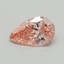 0.42 Ct. Fancy Vivid Pink Pear Lab Grown Diamond
