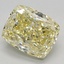 2.64 Ct. Fancy Intense Yellow Cushion Lab Grown Diamond