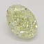 1.70 Ct. Fancy Light Yellow Oval Diamond