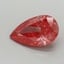 1.15 Ct. Fancy Vivid Red Pear Lab Grown Diamond