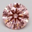 1.90 Ct. Fancy Intense Pink Round Lab Grown Diamond