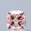 1.06 Ct. Fancy Intense  Pink Cushion Lab Grown Diamond