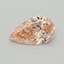 0.41 Ct. Fancy Intense Pink Pear Lab Grown Diamond
