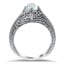 Vintage Inspired Moonstone Ring, smallside view