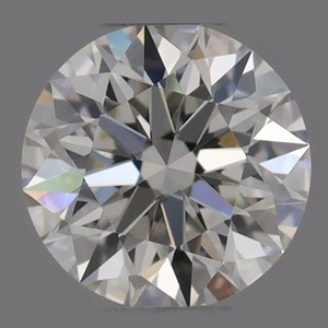 Round diamond — real photo