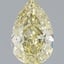 1.59 Ct. Fancy Yellow Pear Lab Grown Diamond