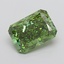 4.50 Ct. Fancy Green Radiant Lab Grown Diamond