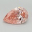 1.50 Ct. Fancy Vivid Pink Pear Lab Grown Diamond