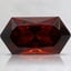 11x5.9mm Unheated Red Hexagon Garnet