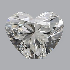 Heart diamond — real photo