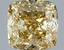 4.1 Ct. Fancy Yellow Cushion Lab Grown Diamond