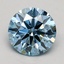 1.06 Ct. Fancy Blue Round Lab Grown Diamond