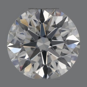 Round diamond — real photo