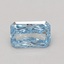 1.06 Ct. Fancy Vivid Blue Radiant Lab Grown Diamond