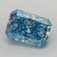 2.58 Ct. Fancy Vivid  Blue Radiant Lab Grown Diamond