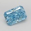6.01 Ct. Fancy Vivid Blue Radiant Lab Grown Diamond