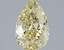 2.1 Ct. Fancy Yellow Pear Lab Grown Diamond