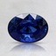 7.3x5.5mm Blue Oval Sapphire