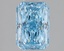1.53 Ct. Fancy Vivid Blue Radiant Lab Grown Diamond