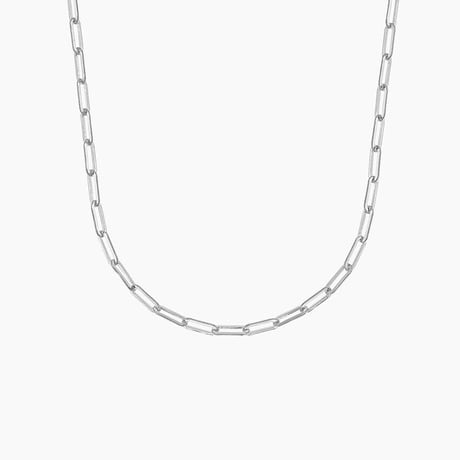 Devon 16 in. Lightweight Paperclip Chain Necklace (Small)