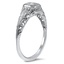 The Shiela Ring, smalltop view on a hand