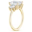 18K Yellow Gold Rhiannon Diamond Ring with Hidden Accents, smallside view