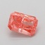 0.73 Ct. Fancy Vivid Pink Radiant Lab Grown Diamond