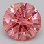 2.03 Ct. Fancy Vivid Pink Round Lab Grown Diamond