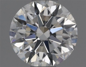 Round diamond — real photo
