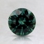 6.5x6.4mm Teal Round Montana Sapphire
