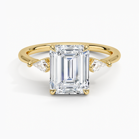 Kite Diamond Engagement Ring - Cometa