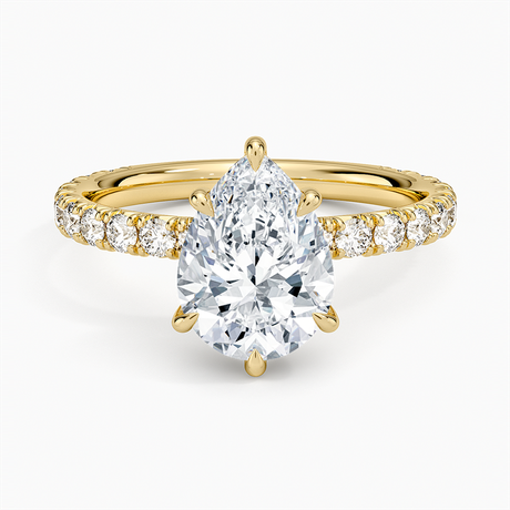Perfect Fit French Pavé Diamond Ring