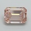 7.08 Ct. Fancy Intense Pink Emerald Lab Grown Diamond