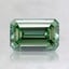 1.01 Ct. Fancy Intense Pacific Green Emerald Lab Grown Diamond