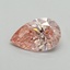 1.30 Ct. Fancy Vivid Pink Pear Lab Grown Diamond