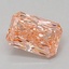 1.50 Ct. Fancy Vivid Pink Radiant Lab Grown Diamond