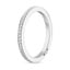 Platinum Tacori Dantela Eternity Diamond Ring (1/4 ct. tw.), smallside view