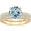 18KY Aquamarine Sienna Diamond Bridal Set (7/8 ct. tw.), smalltop view