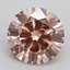 3.00 Ct. Fancy Intense Pink Round Lab Grown Diamond