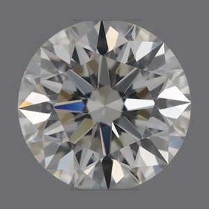 Round diamond — real photo