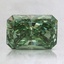 1.64 Ct. Fancy Vivid Pacific Green Radiant Lab Grown Diamond