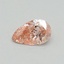 0.30 Ct. Fancy Vivid Pink Pear Lab Grown Diamond