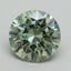 2.01 Ct. Fancy Vivid Green Round Lab Grown Diamond