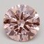 2.20 Ct. Fancy Intense Pink Round Lab Grown Diamond