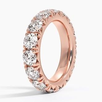 French Pavé Eternity Diamond Ring (4 1/2 ct. tw.)