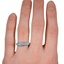 The Atira Ring, smallzoomed in top view on a hand